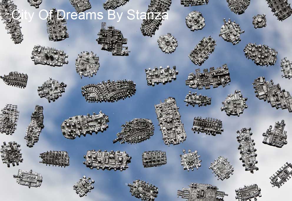 Art By Stanza Individual hand made artwork.  Based on simple codes and rules. Imaginary cities By Stanza. Steve Tanza