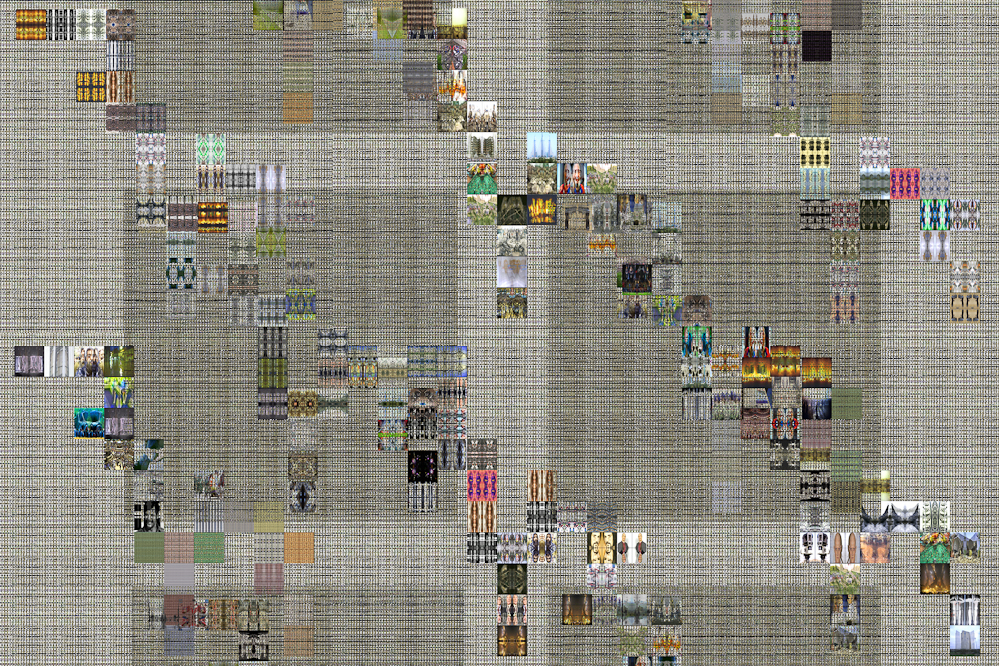 Stanza artwork. Networked images