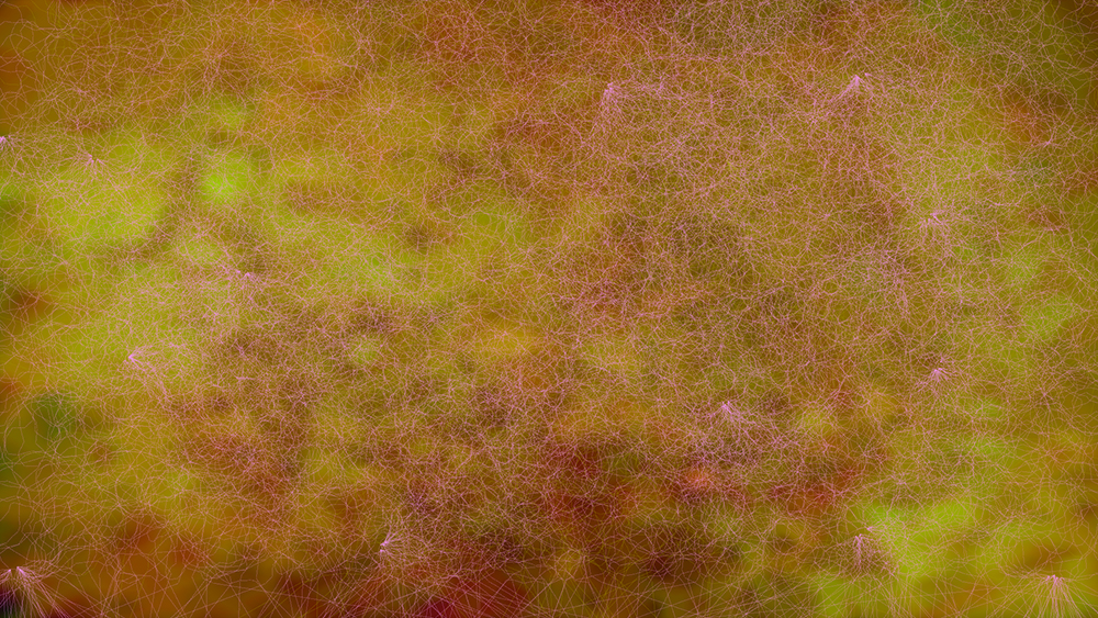 Digital generative artwork by Stanza