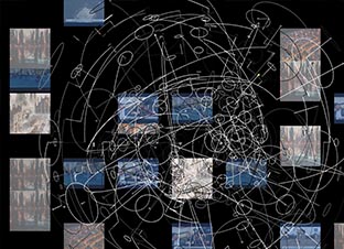 analysing thousands of city-wide data inputs to make predictive outputs using machine learning (AI) 