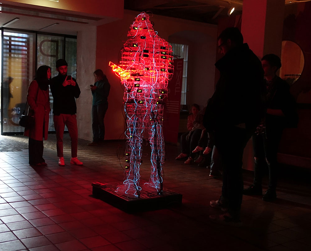 Stanza The Reader artwork data visualisation