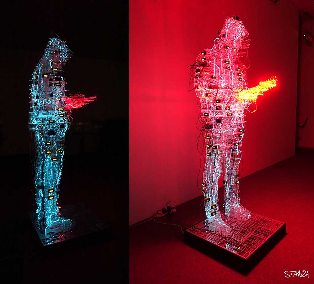 data, visualisation, sculpture, artwork.