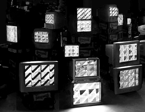 stanza ,  video art installation