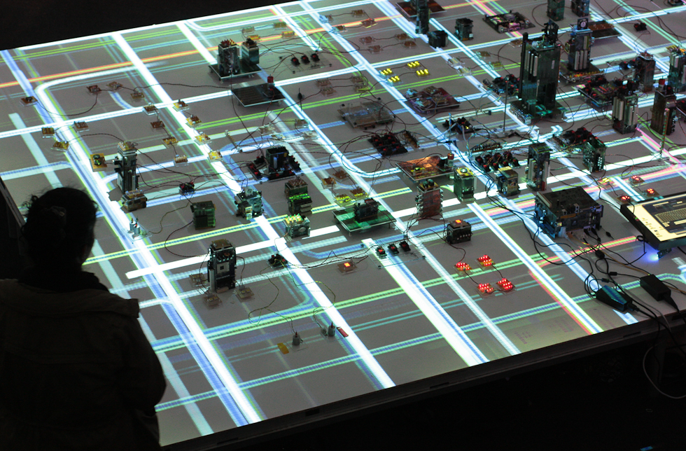 stanza ,data driven artwork, data visualisation, art instaltion, real time networked art, iot, smart cityk