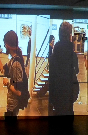 Visitors To A Gallery - Referential Self, Embedded. 2004- 2008 