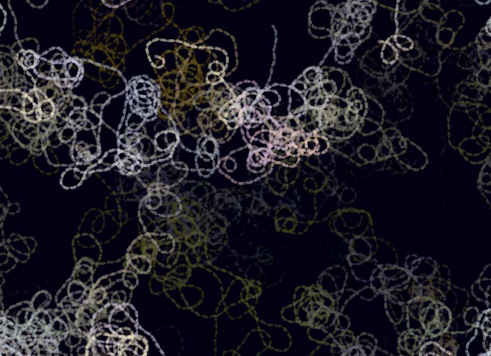 Digital generative artwork by Stanza