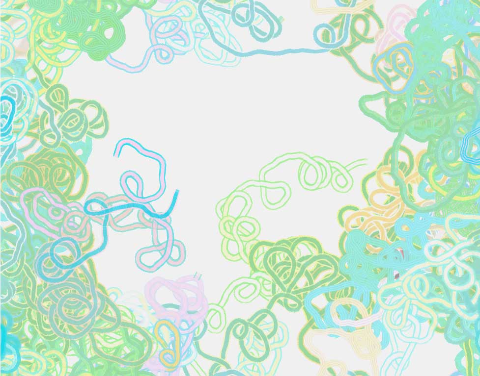 Digital generative artwork painting by Stanza.