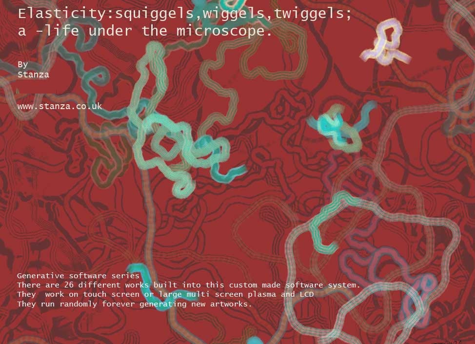 stanza digital art .Digital generative artwork by Stanza.