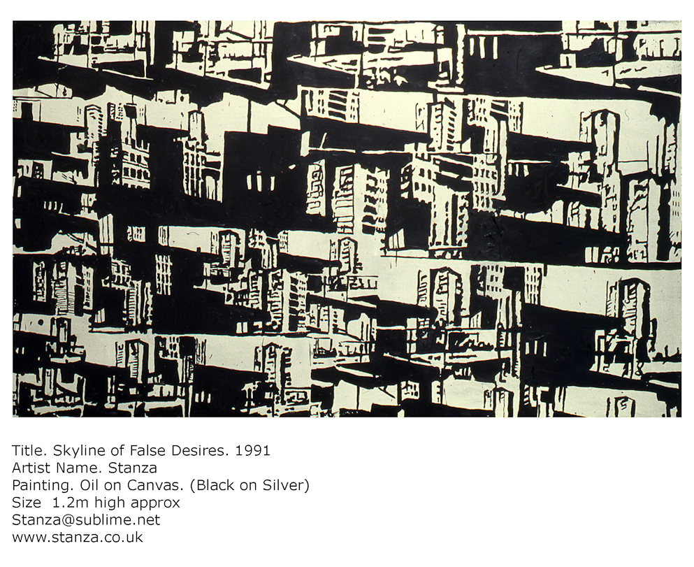 Steve Tanza AKA Stanza Oil On Canvas