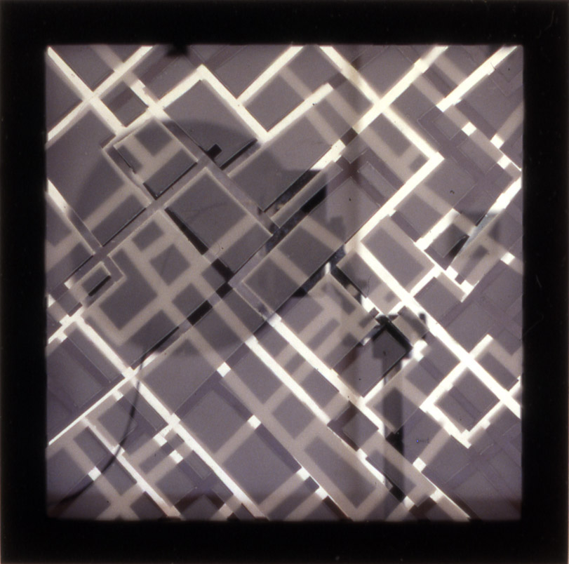 Stanza city, work on glass, maps, cities, contemporary art, layers of maps, mapping 