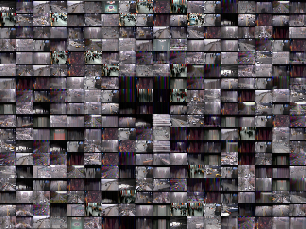 Stanza, Parallel Reality ,surveillance, privacy, urban landscape, surveillance cultures, custom made software, real time images, algorithmic art, global networks