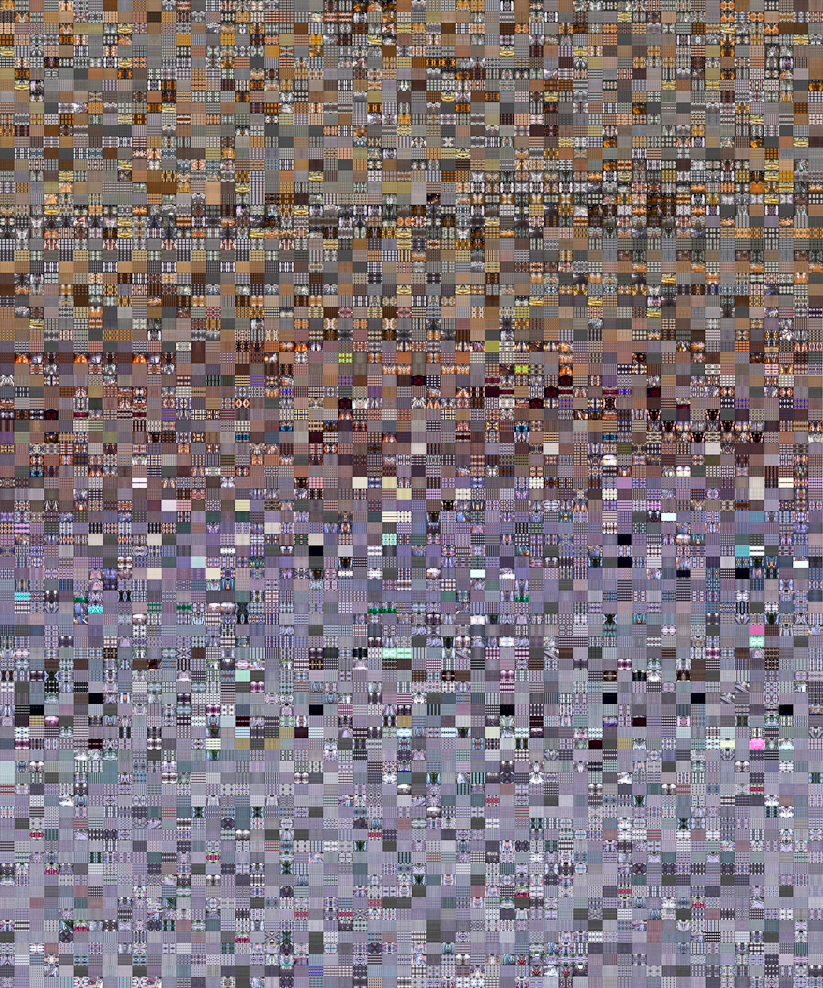 Stanza timed based  artworks about surveillance and privacy using data from cameras.