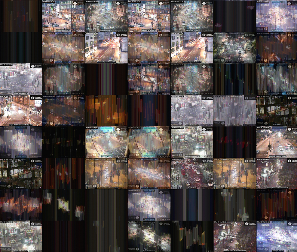 Stanza, Parallel Reality ,surveillance, privacy, urban landscape, surveillance cultures, custom made software, real time images, algorithmic art, global networks