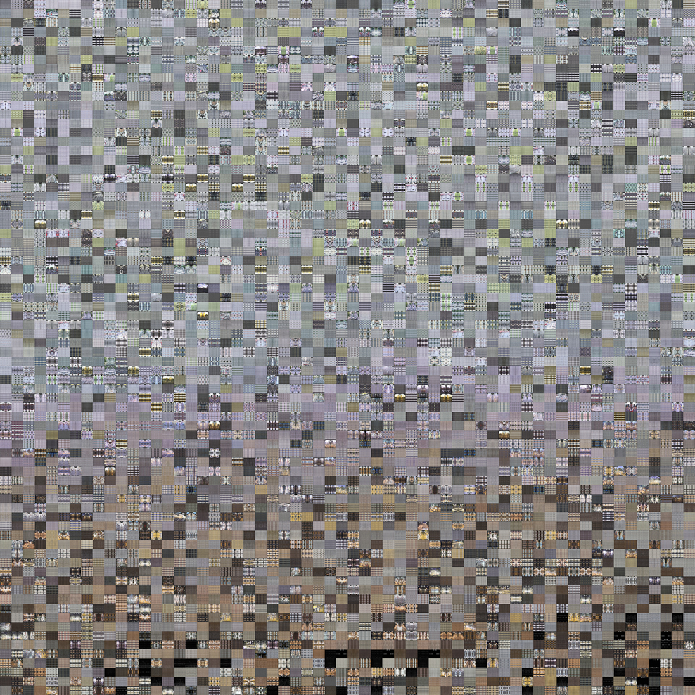 Stanza timed based  artworks about surveillance and privacy using data from cameras.
