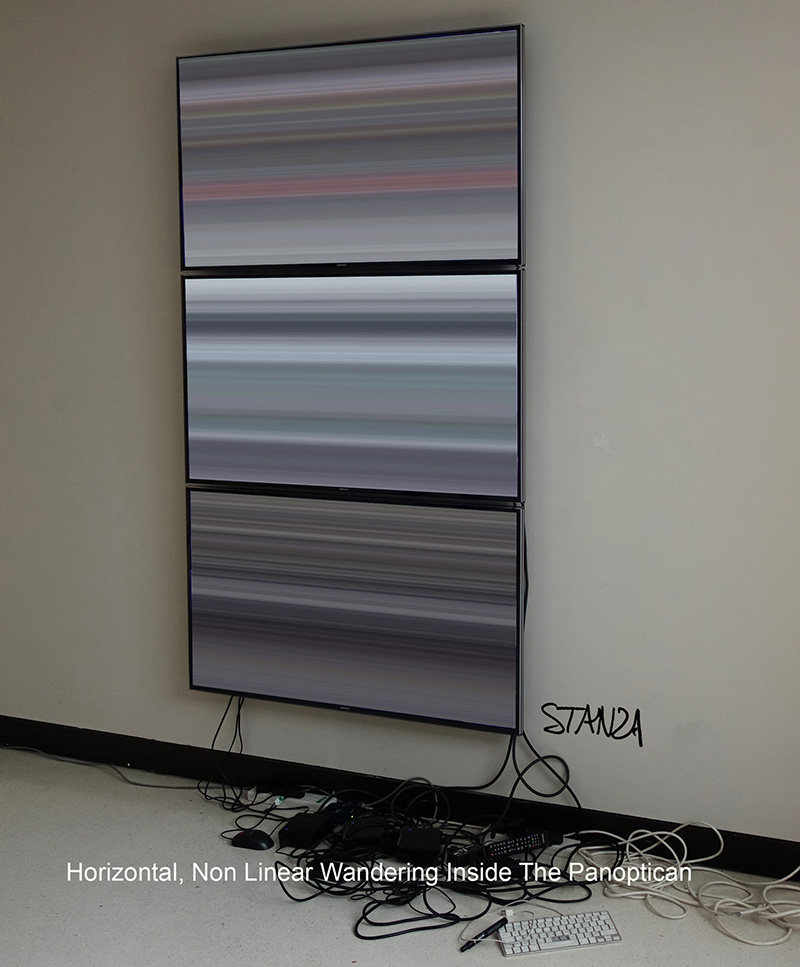 Stanza networked data art