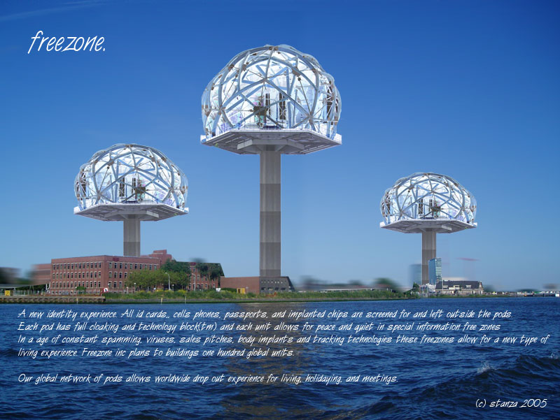 Authenticity; trying to imagine the world from everyone elses perspective, all at once. 2004/5. New work by Stanza.