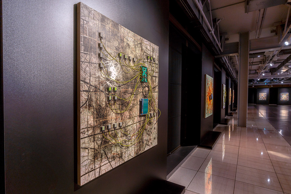 Stanza artwork . Steve Tanza