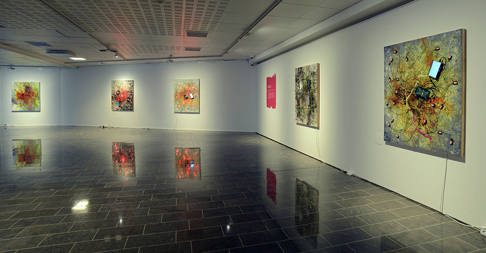 Stanza artwork . Steve Tanza