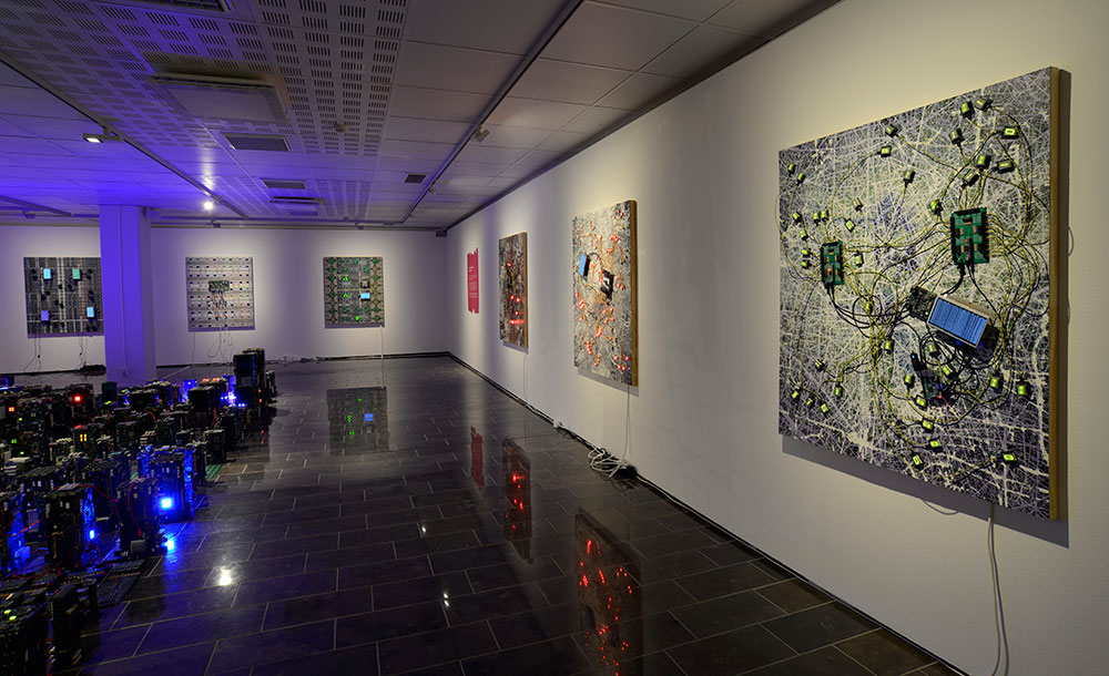 Stanza artwork . Steve Tanza