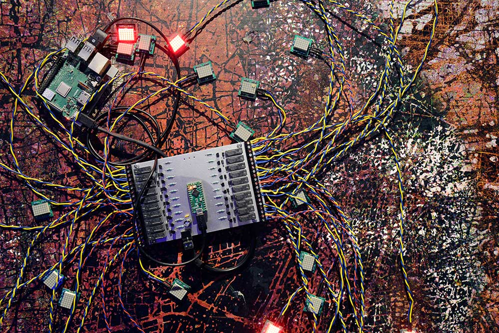 Stanza artwork . Steve Tanza