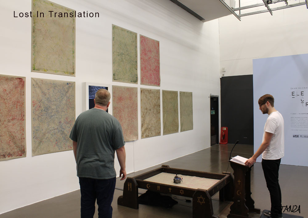 AI machine learning artwork