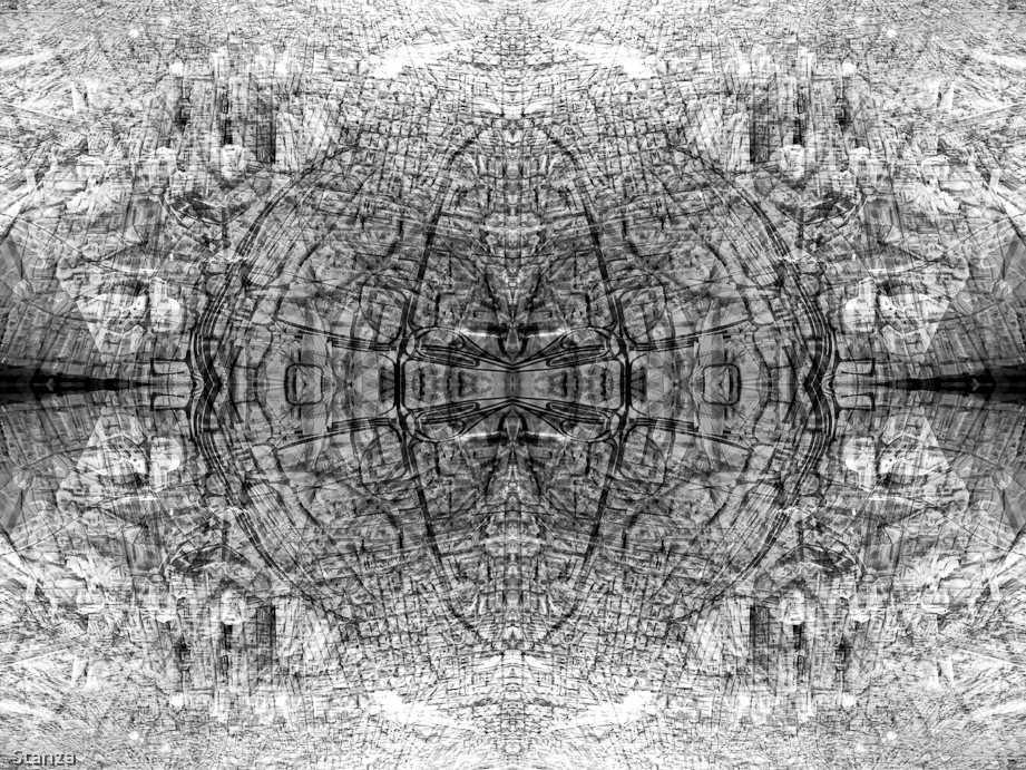 Title . God Made Me This Way. Size 160cm by 120cm canvas artwork signed by Stanza. 2005