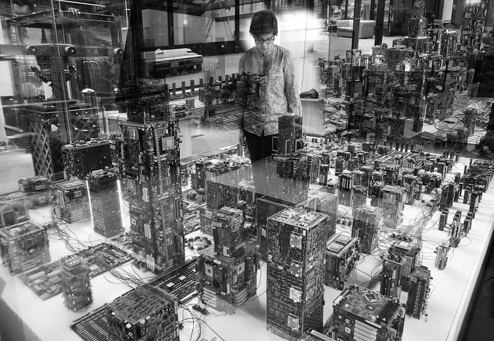 Steve Tanza and the city of bits.