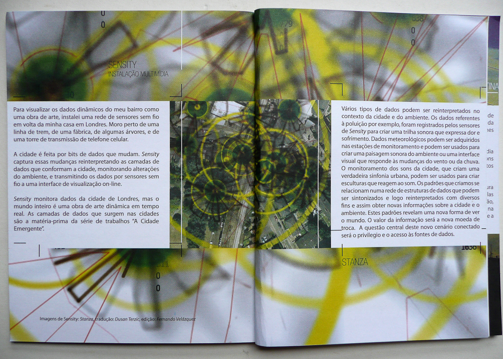 Steve Tanza. Stanza. data, sensing, city.