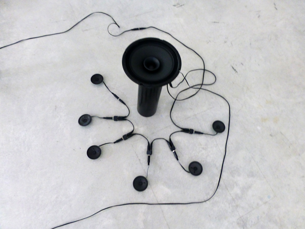 Stanza city sounds  map art installation