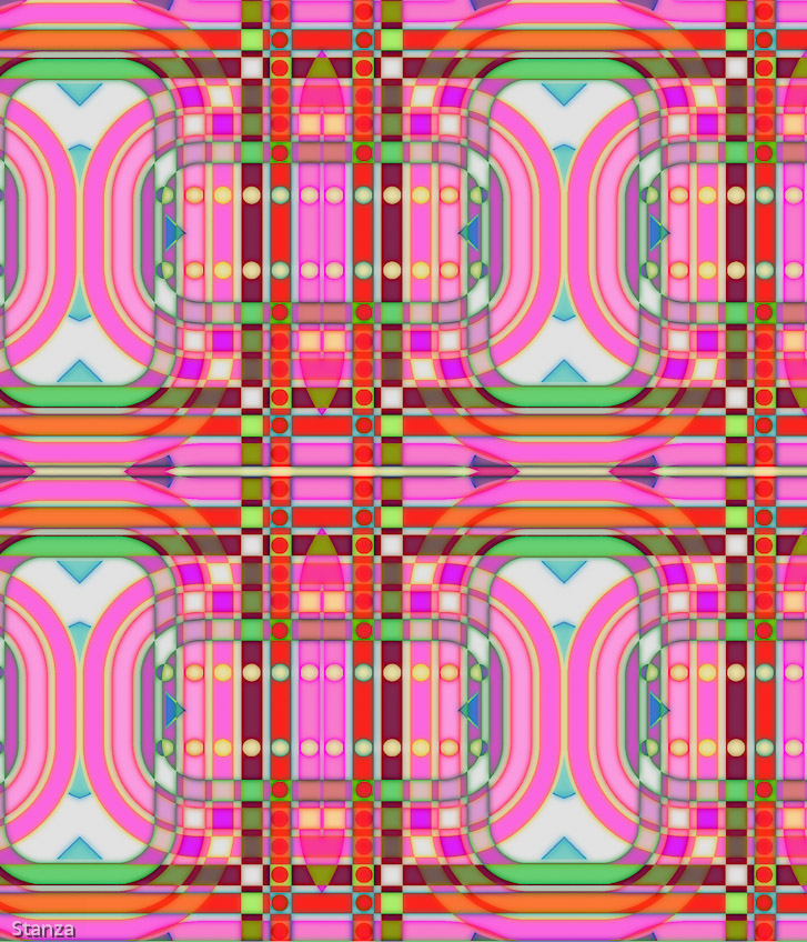 Artwork On Canvas Size 120 by 140cm Signed Stanza 