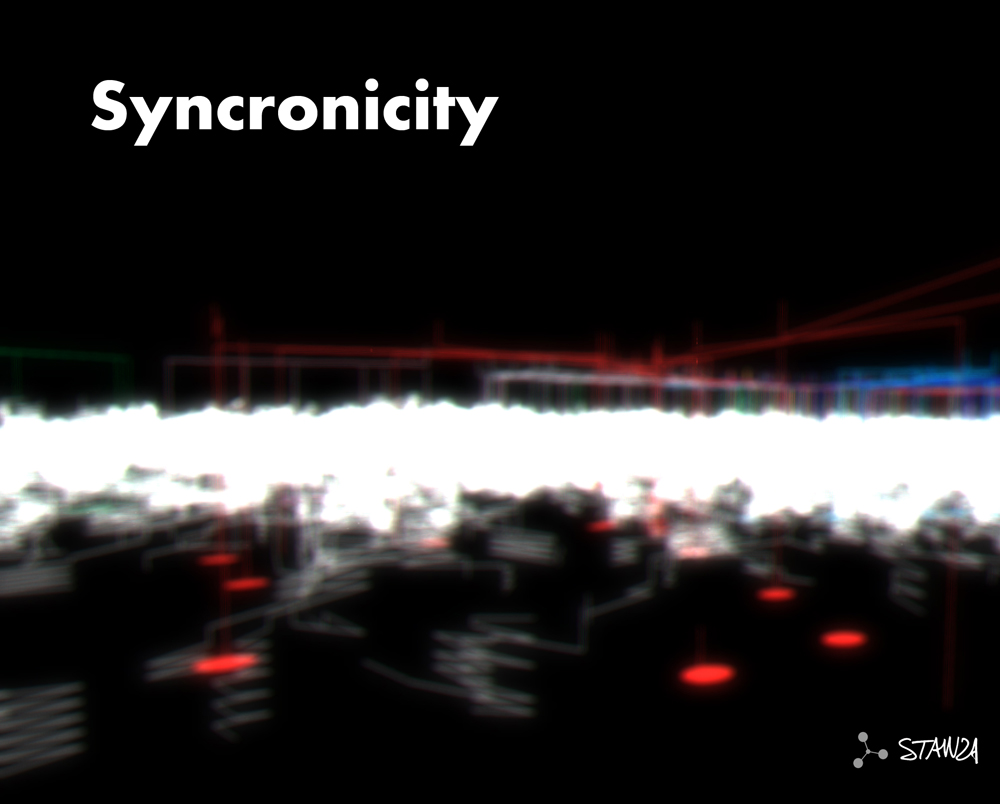 Stanza, data visualisation of real time buses as art