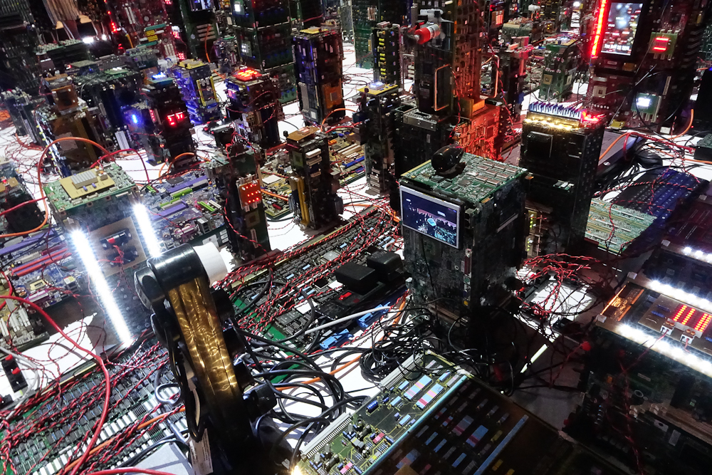 THE EMERGENT CITY.city sensor , data, surveillance art  by  stanza