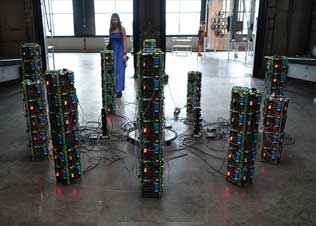 analysing thousands of city-wide data inputs to make predictive outputs using machine learning (AI) 